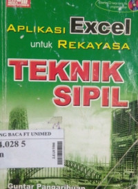 Aplikasi excel untuk rekayasa teknik sipil