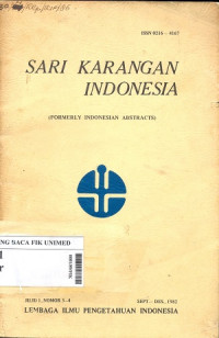 Sari karangan indonesia (Formerly indonesian abstract)