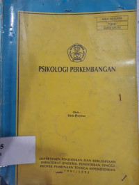 Psikologi perkembangan