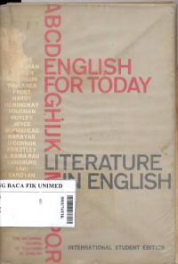 English for today : Literature in english