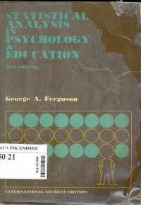 statistical analysis in psychology & education