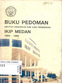 Buku pedoman : Institut keguruan dan ilmu pendidikan