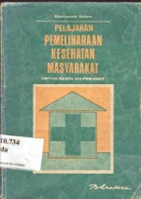 Pelajaran pemeliharaan kesehatan masyarakat