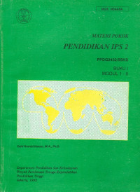 Materi pokok pendidikan IPS 2 buku 1 modul 1-8