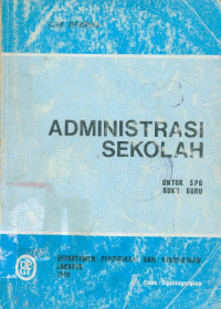 Administrasi sekolah untuk SPG buku guru