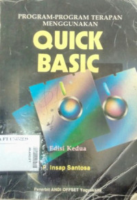 Program - program terapan menggunakan Quick BASIC