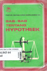 Bab - bab tentang hypotheek