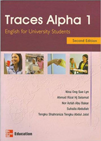 Traces alpha 1 : english for university students