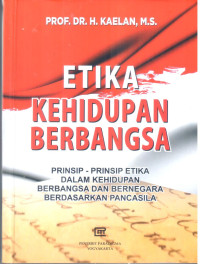 Etika kehidupan berbangsa