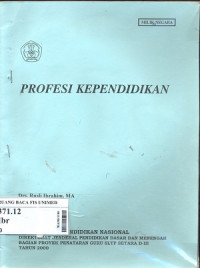 Profesi kependidikan