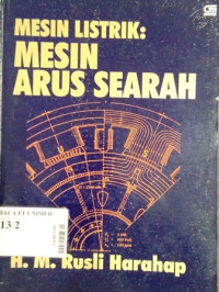 Mesin listrik : mesin arus searah