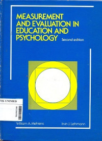 Measurement and evaluation in education and psychology