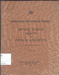 Curriculum for primary schools : natural health and physical education