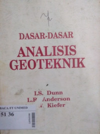 Dasar-dasar analisis geoteknik