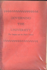 Governing the university : the campus and the public intrerest