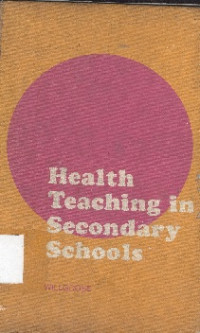 Health teaching in secondary schools