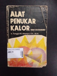 Alat penukar kalor (heat exchanger)