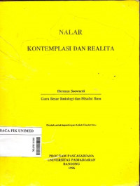 Nalar kontemplasi dan realita