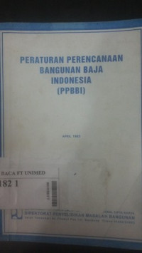 Peraturan perencanaan bangunan baja indonesia