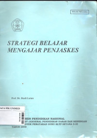 Strategi belajar mengajar penjaskes