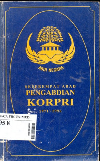 Seperempat abad pengabdian korpri 1971-1996