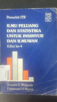 Ilmu peluang dan statistika untuk insinyur dan ilmuwan