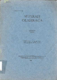 Sejarah olahraga : bahan ajar