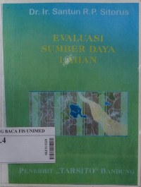 Evaluasi sumber daya lahan