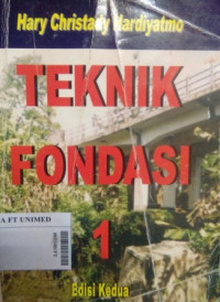 Teknik pondasi 1