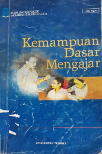 Kemampuan dasar mengajar