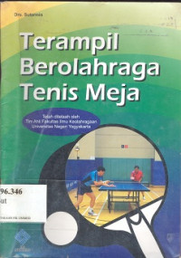 Terampil berolahraga tenis meja