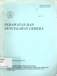 Pencegahan dan pencegahan cedera