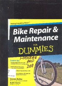 BIke repair & maintenance for dummies