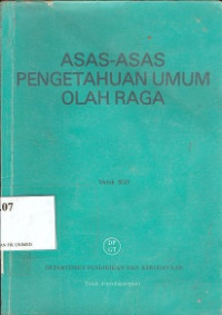 Asas - asas pengetahuan umum olahraga