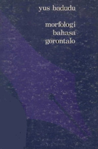 Morfologi bahasa Gorontalo