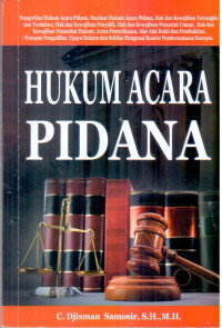 Hukum Acara Pidana