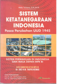Sistem ketatanegaraan indonesia