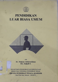 Pendidikan luar biasa umum