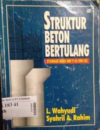 Struktur beton bertulang standar baru SNI T-15-1991-03