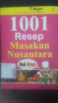 1001 resep masakan nusantara