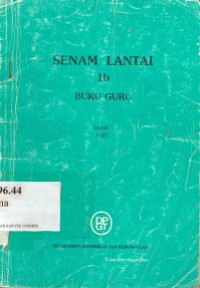 Senam lantai I b buku guru untuk SGO