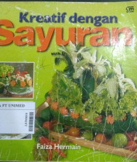 Kreatif dengan sayuran