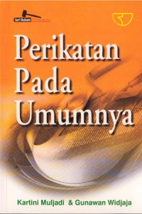 Perikatan pada umumnya