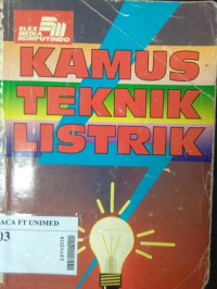 Kamus tenik listrik