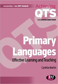 Primary languages: effective learning and teaching (achieving qts)