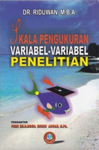 Skala pengukuran variabel-variabel penelitian