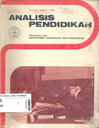 Analisis pendidikan