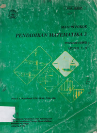 Materi pokok pendidikan matematika 3 modul 1-9