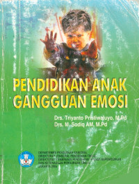 Pendidikan anak gangguan emosi