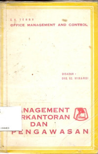 Management perkantoran dan pengawasan = office management and contract